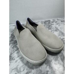 ROTHY'S Slip On Sneaker Comfort Casual Shoes Loafers Women's Sz 8 Beige Sand